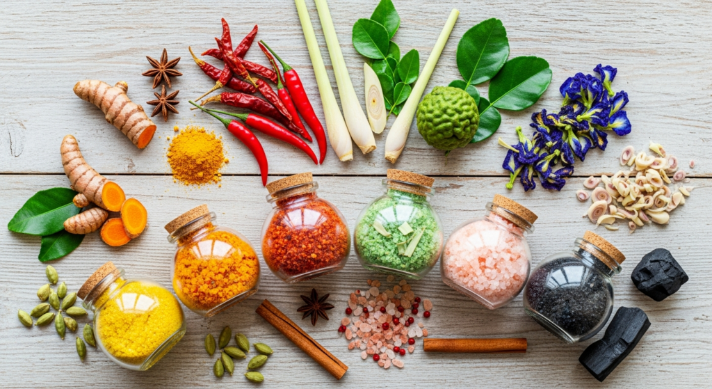 Bali Infused Salt Collection with Indonesian spices