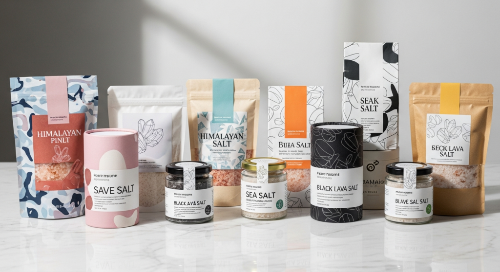 Private label sea salt services - custom branding