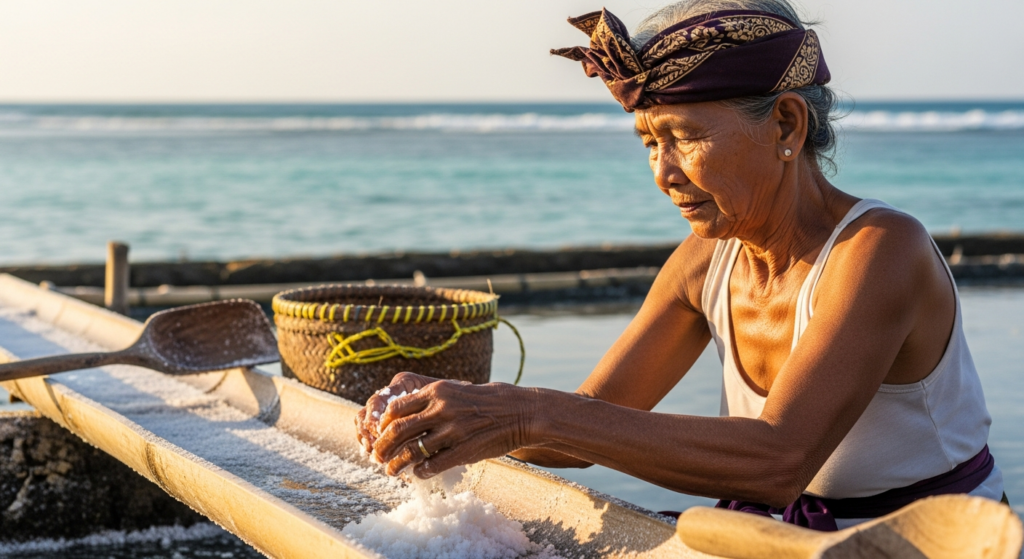 About Bali Salt Sea - preserving Amed's 450-year salt heritage
