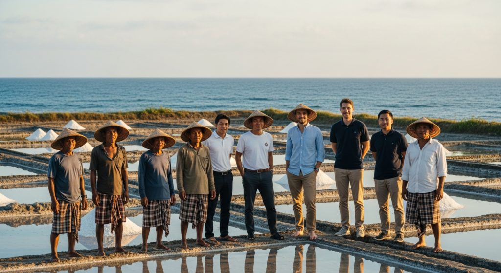 The dedicated team behind Bali Salt Sea